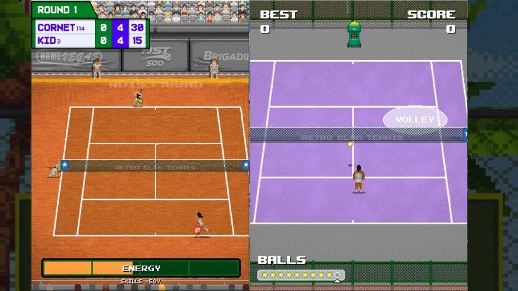 复古大满贯网球是Retro Bowl制造商Android的最新游戏