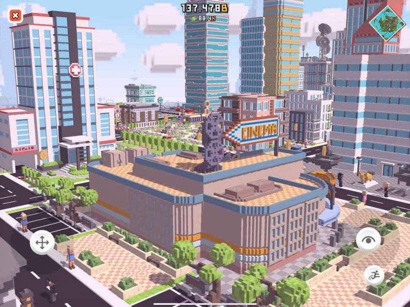 City management gameplay