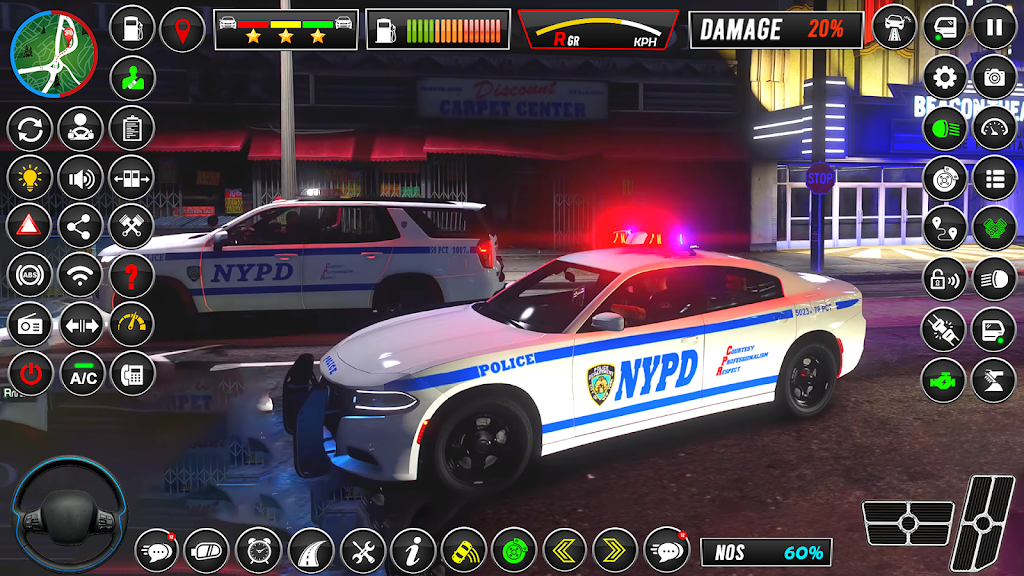 Police Car Chase: Car Games 3D Capture d'écran 2