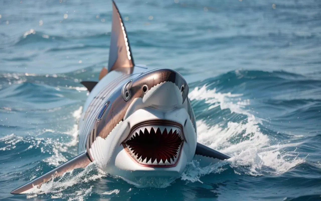 Angry Shark Attack Shark Game Schermafbeelding 4