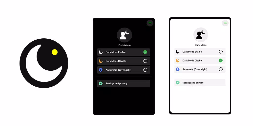 Dark Mode 스크린샷 1