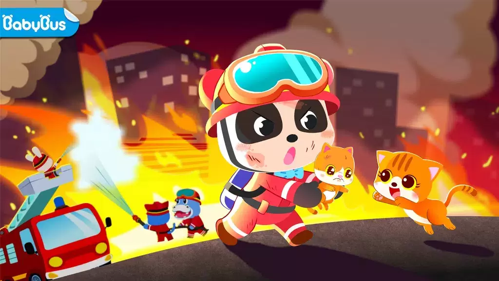 Baby Panda’s Fire Safety Schermafbeelding 1