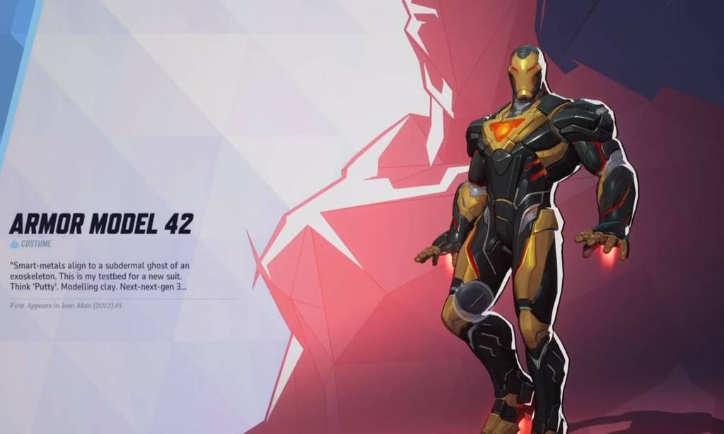 Iron Man dalam Kulit Model Armor 42