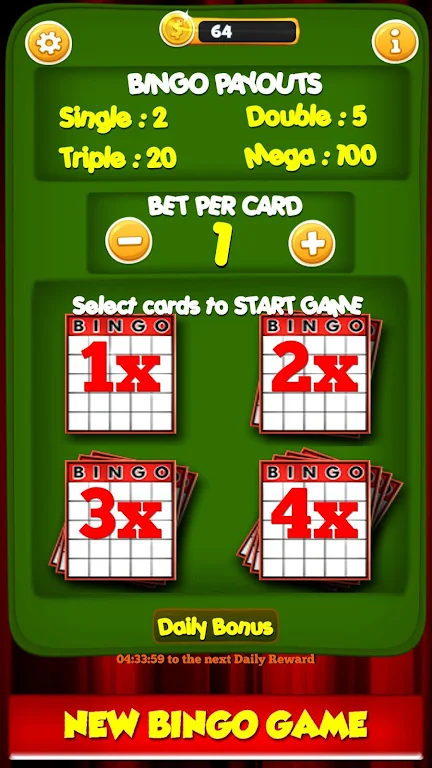 New Bingo Cards Game Free應用截圖第2張