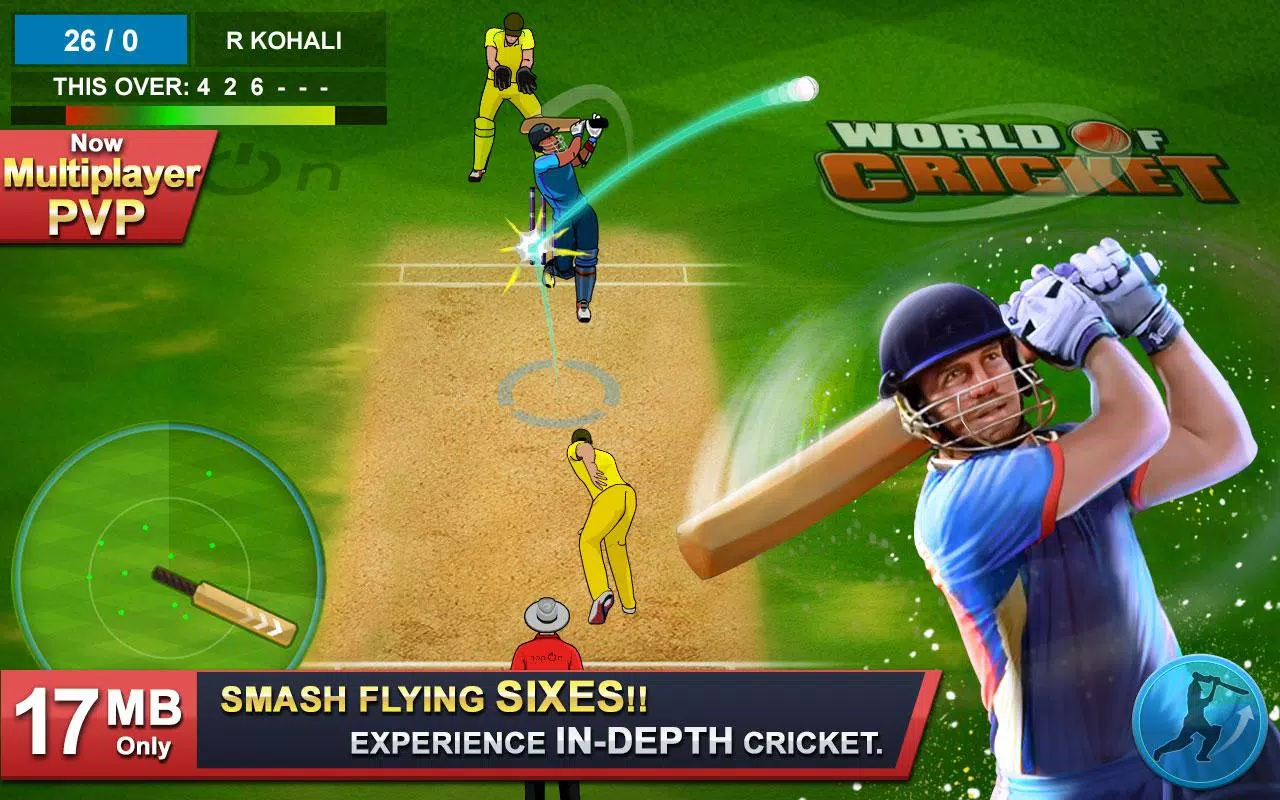 World of Cricket :Championship Скриншот 1