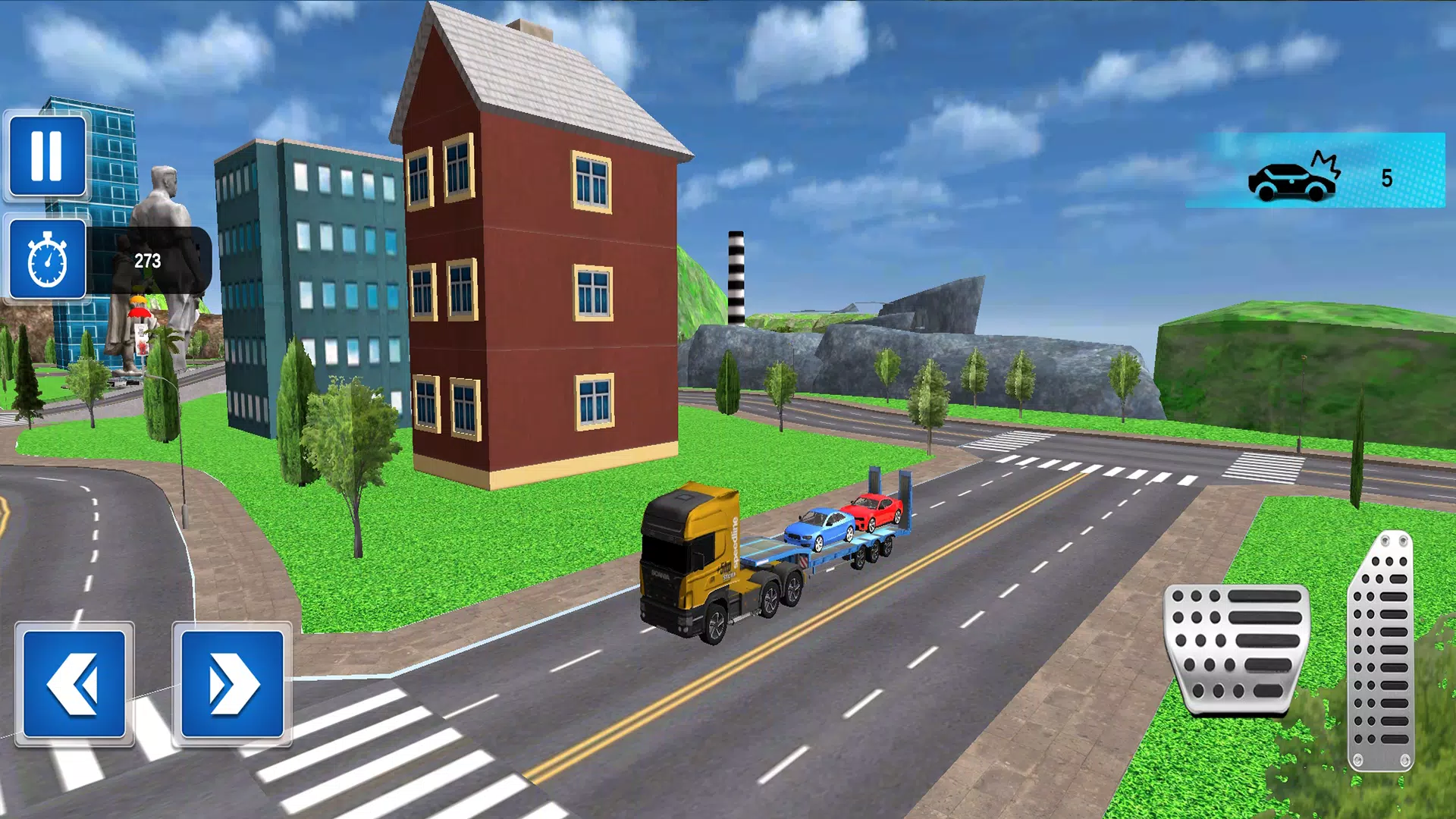 Truck Transport Game Simulator Captura de tela 1