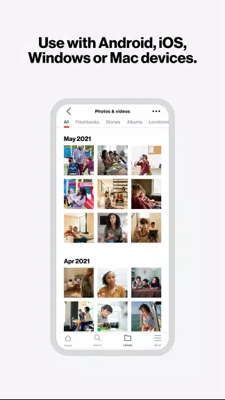 Verizon Cloud スクリーンショット 2