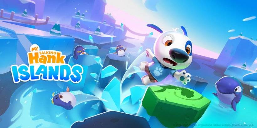 My Talking Hank: Islands gets even cooler with the addition of the new Ice Island