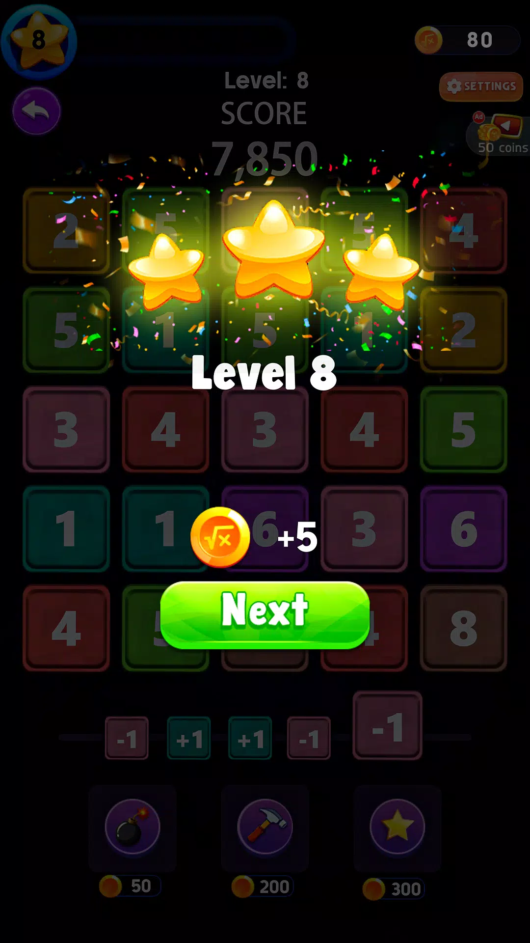 Number Merge Puzzle Match Screenshot 4