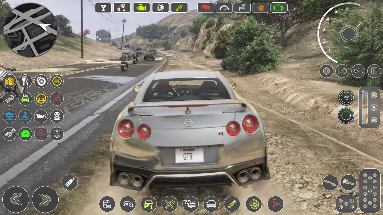 GT-R Car Race Скриншот 2
