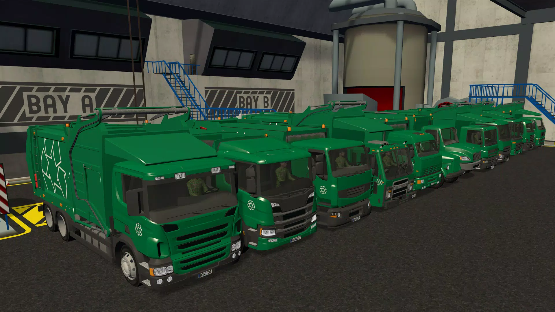 Trash Truck Simulator Скриншот 1