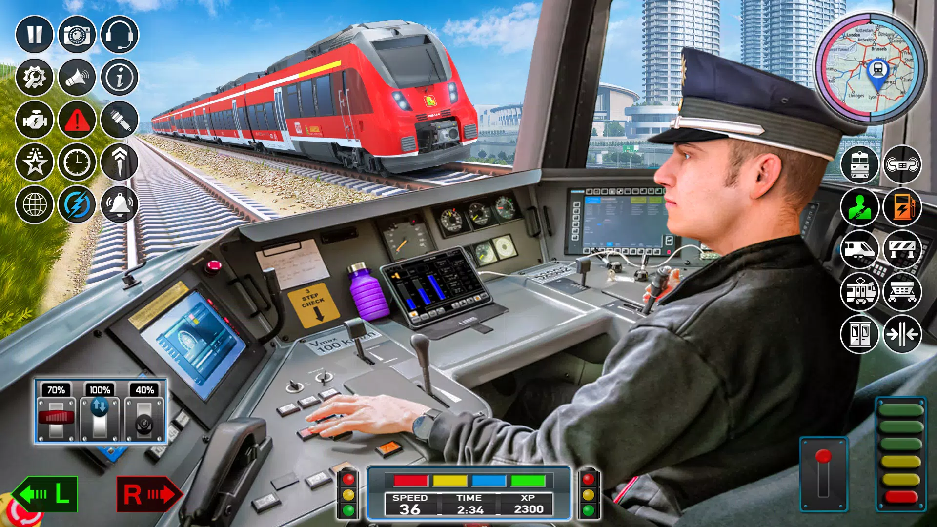 City Train Game 3d Train games Screenshot 2