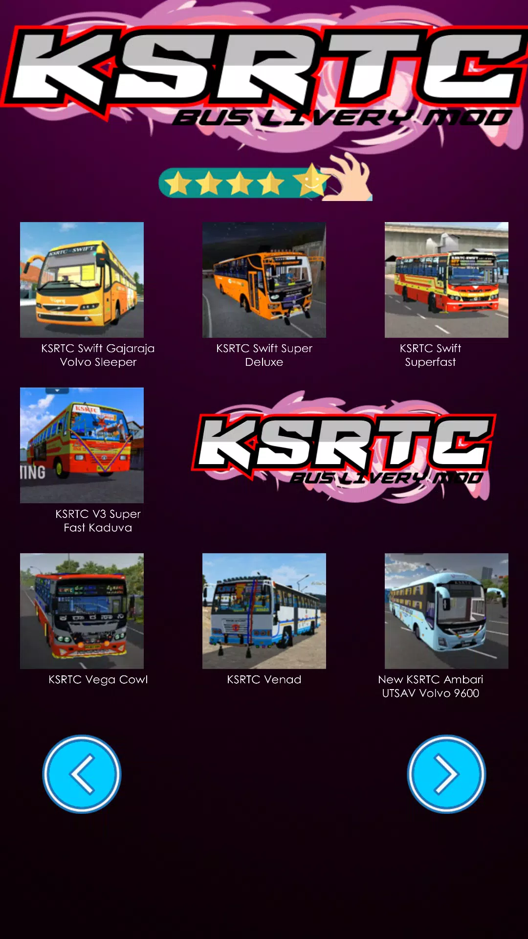 Ksrtc Bus Livery Mod Capture d'écran 4