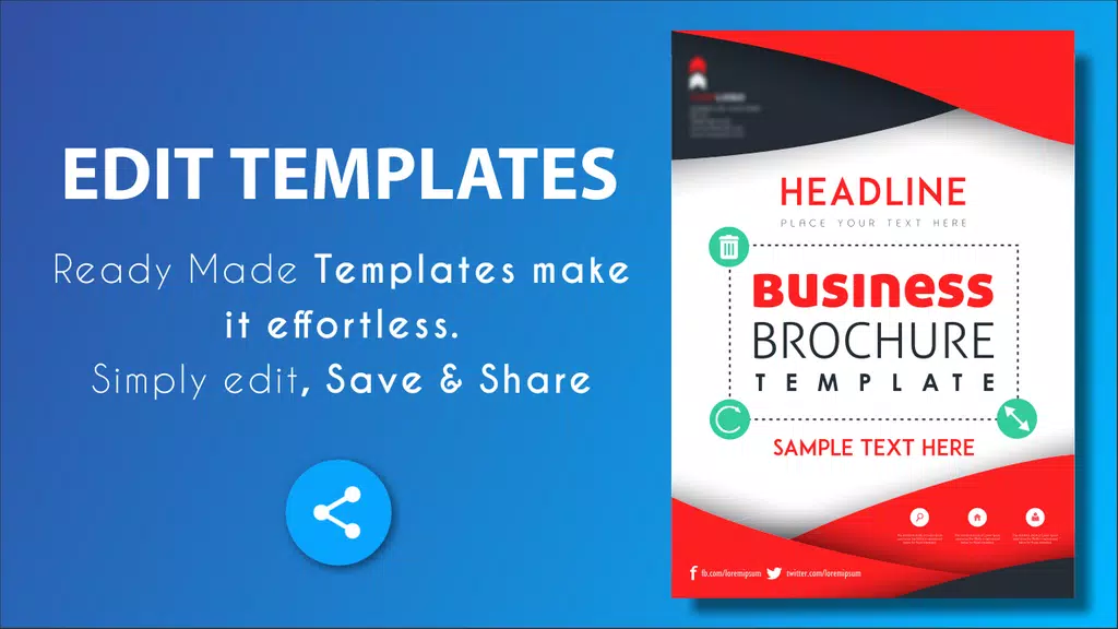 Poster Maker And Designer Captura de tela 2