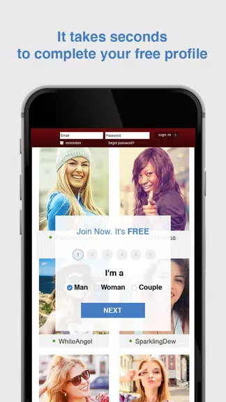 AFF dating app - your personal friendfinder!應用截圖第2張