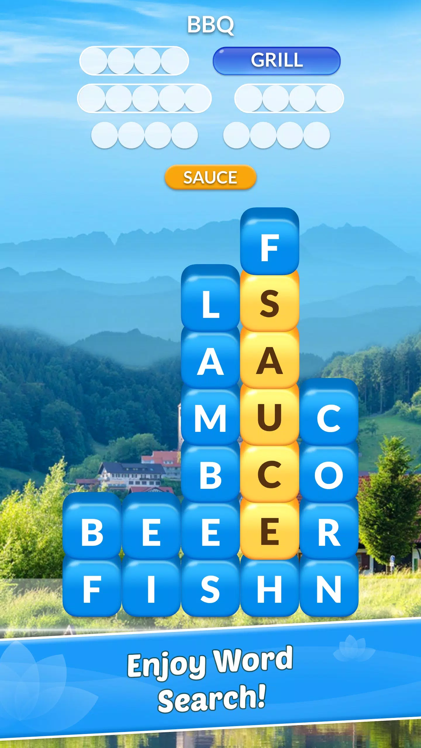Word Town: Find Words & Crush! Captura de pantalla 1