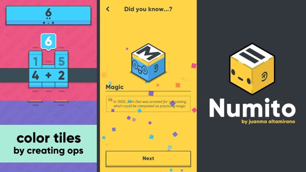 Numito在Android上首次亮相：數字拚圖冒險