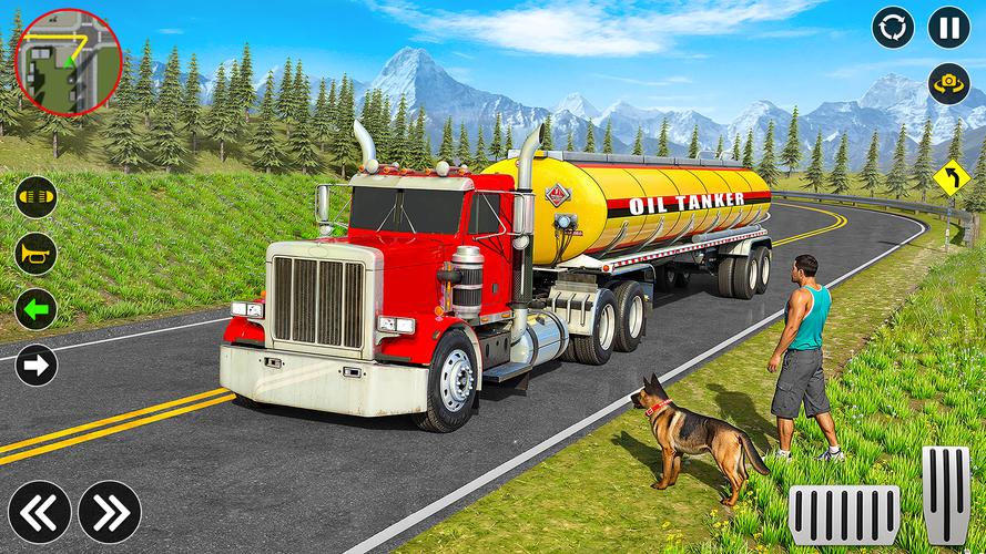 Truck Driving Game Truck Games Скриншот 1