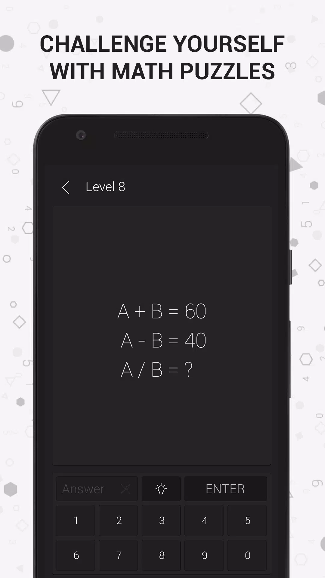 Math | Riddle and Puzzle Game Screenshot 1