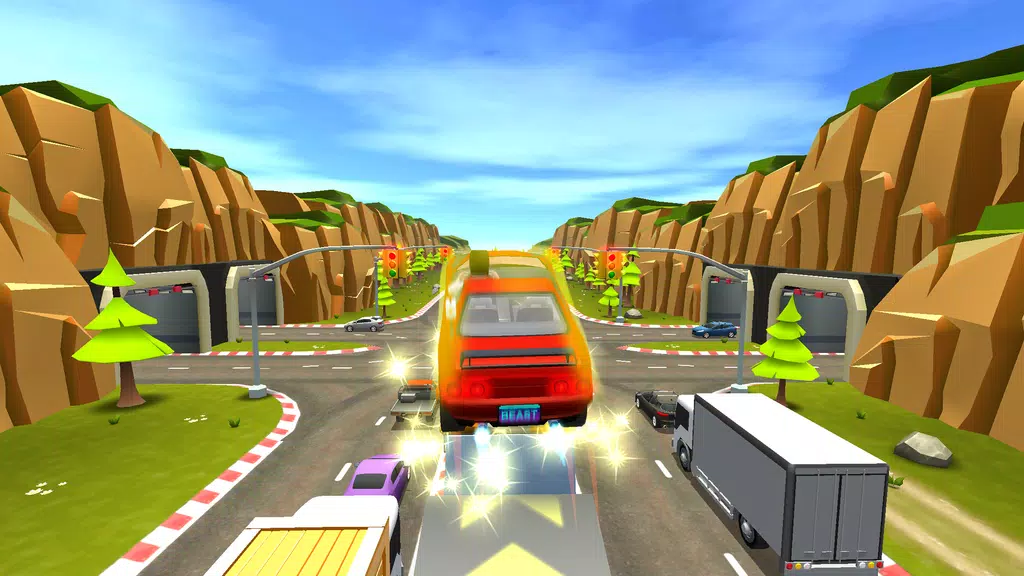Faily Brakes 2 jogo dos carros Captura de tela 1