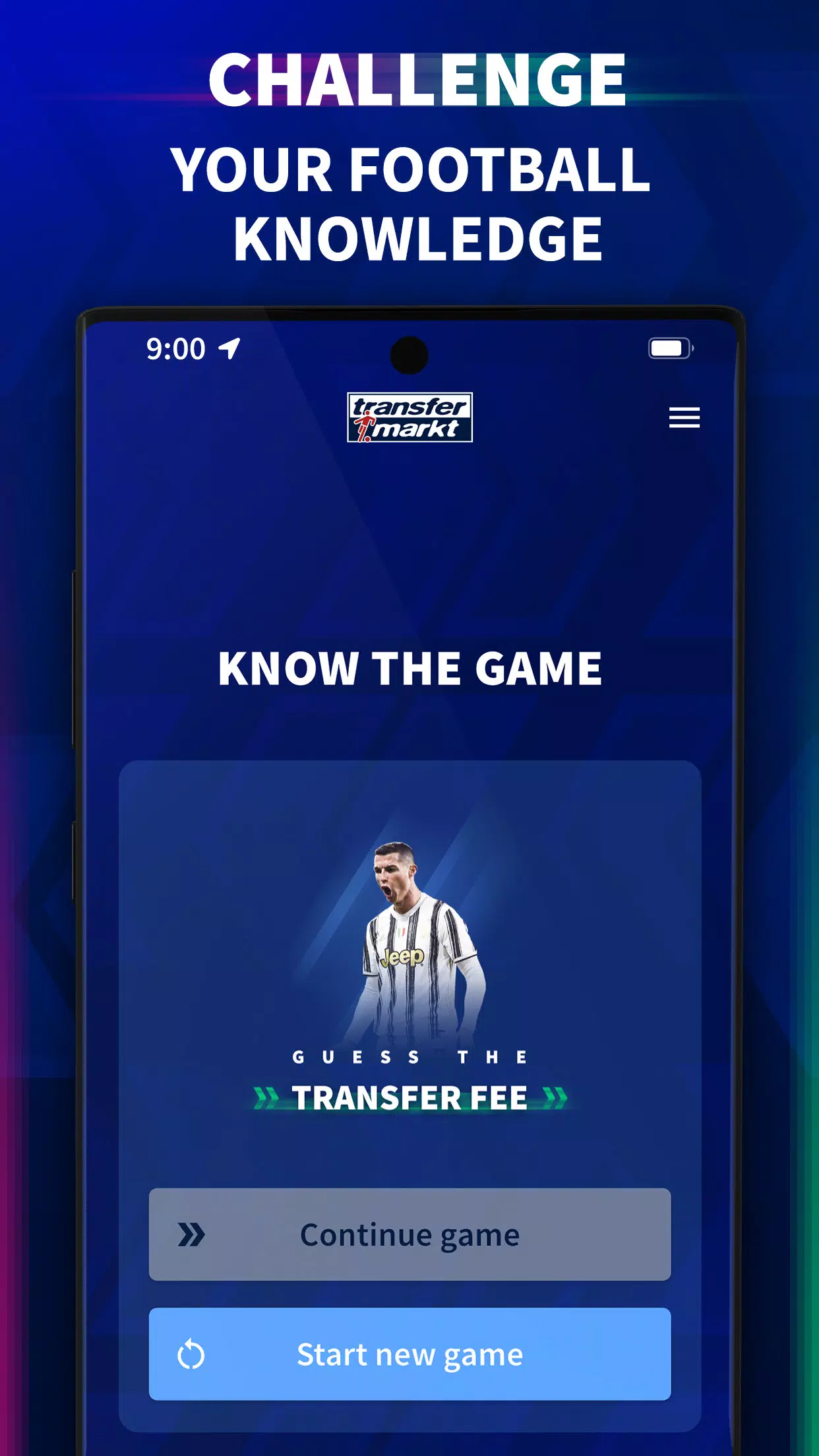 Transfermarkt: Football Quiz 스크린샷 1