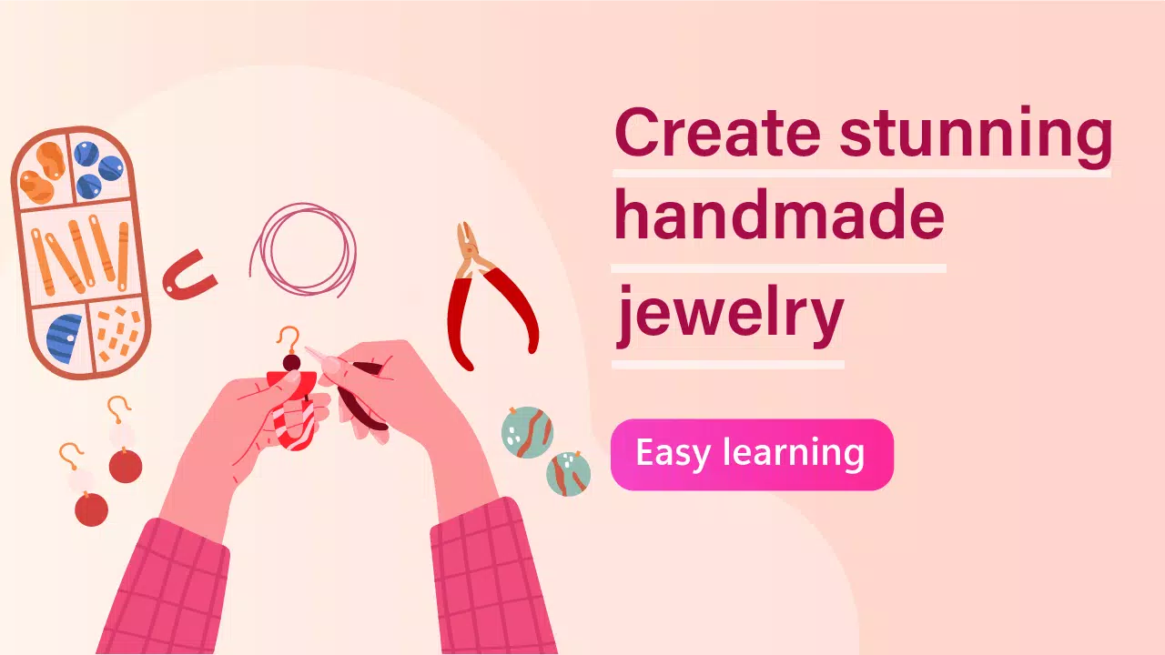 DIY Jewelry Making App スクリーンショット 1