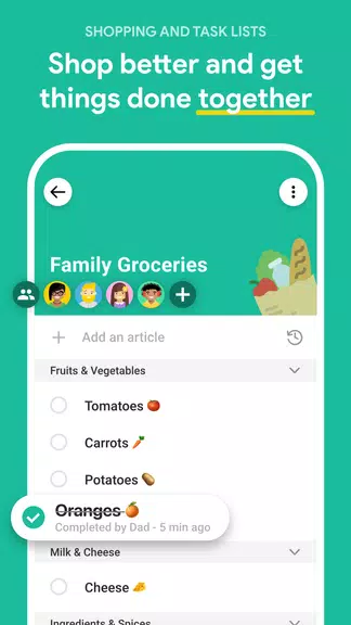 FamilyWall - Organizador Captura de pantalla 2