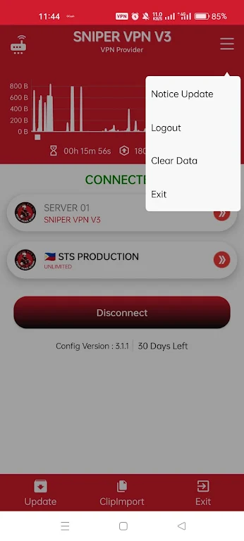 Sniper VPN V3 Captura de tela 2