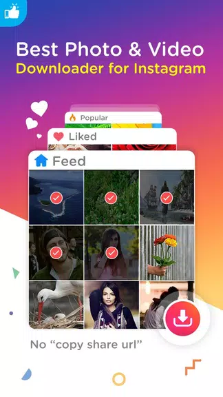 MultiSave - Photo, Video Downloader for Instagram スクリーンショット 1