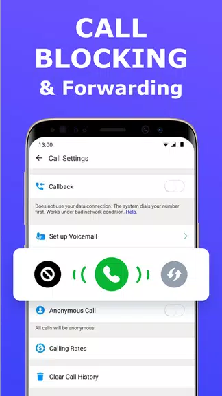 TalkU：米国の電話番号, SMS通話 スクリーンショット 3