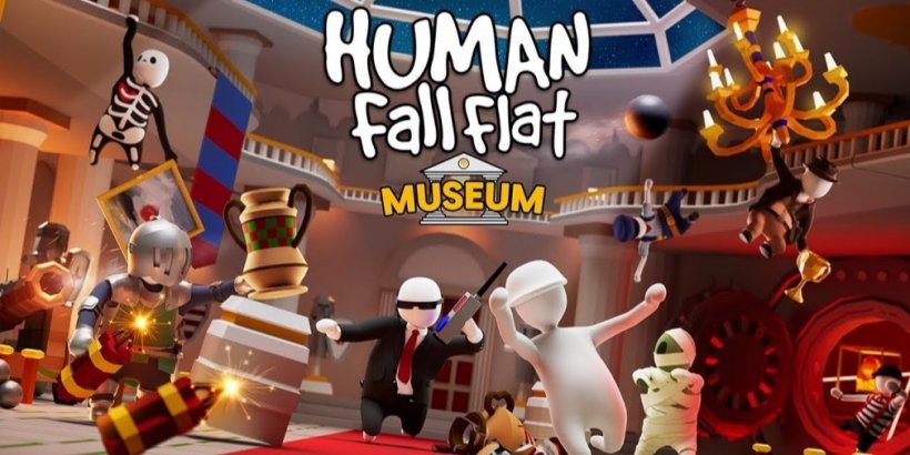 当您寻找重要展览时，Human Fall Flat邀请您进入充满障碍的博物馆