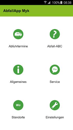AbfallApp Myk Screenshot 1