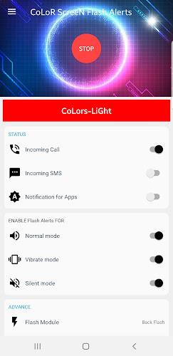 Schermata Ringtone iphone Flash on call 1