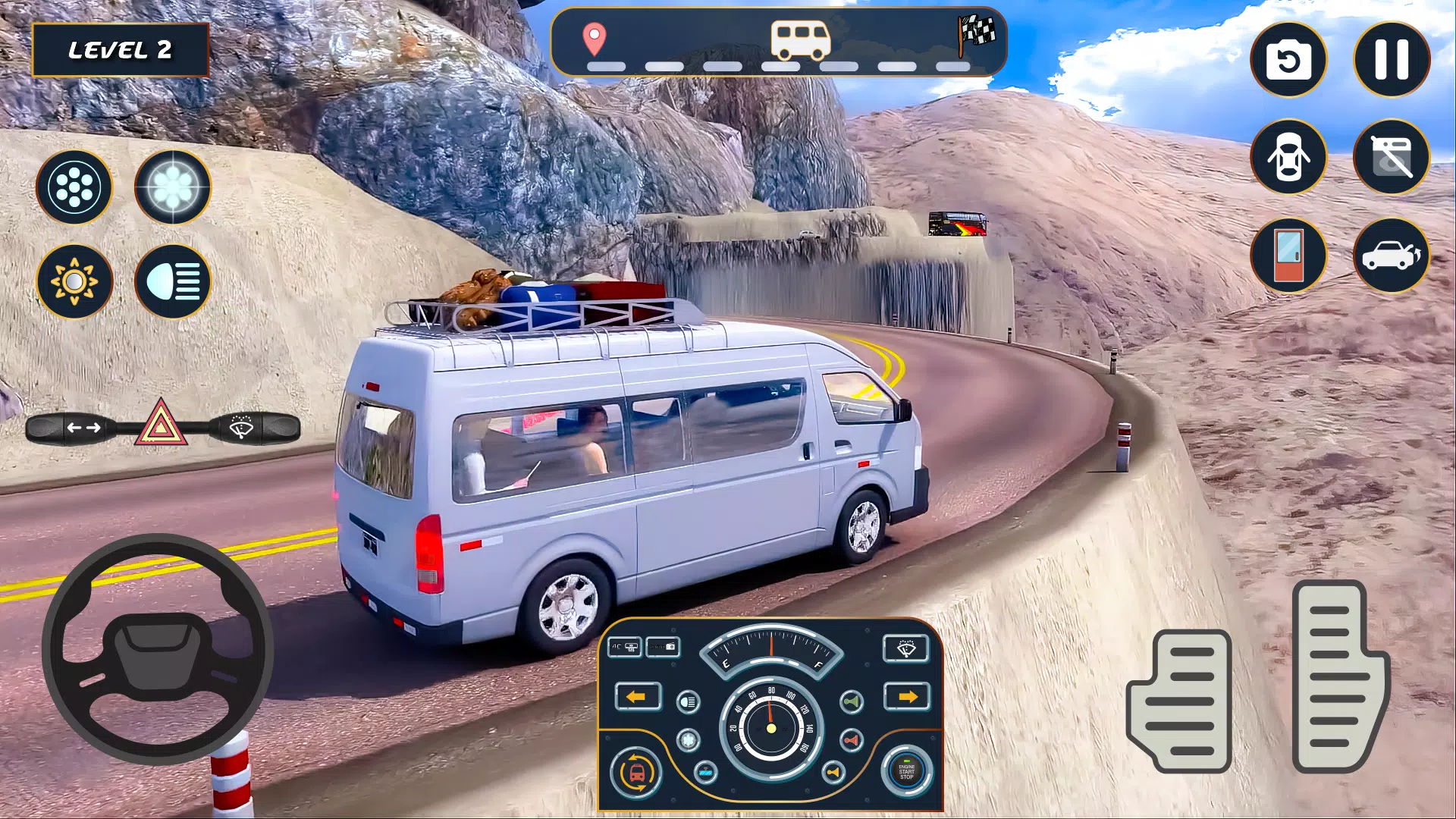 Van Simulator Dubai Van Games Capture d'écran 1