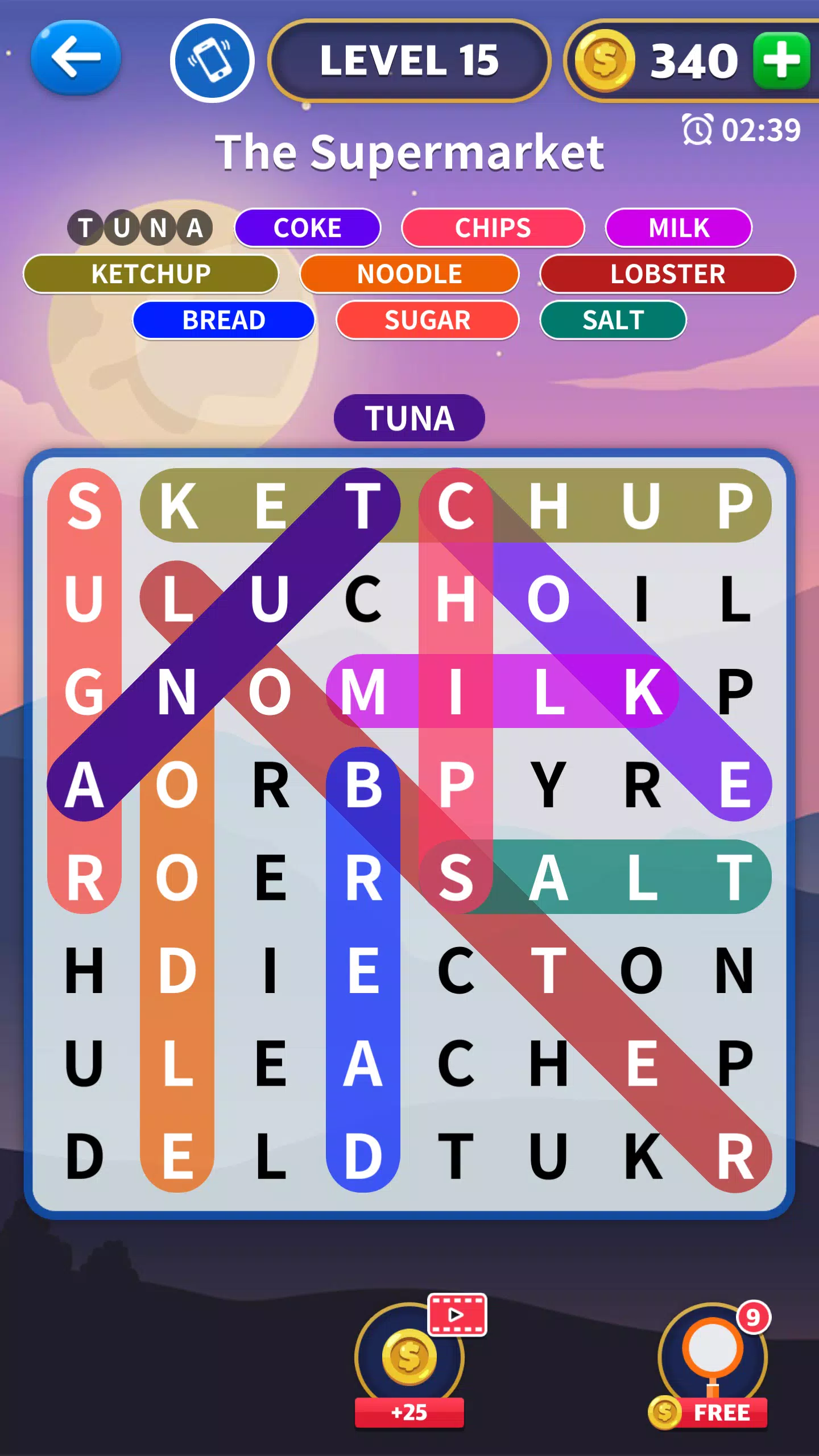 Word Search 365應用截圖第1張