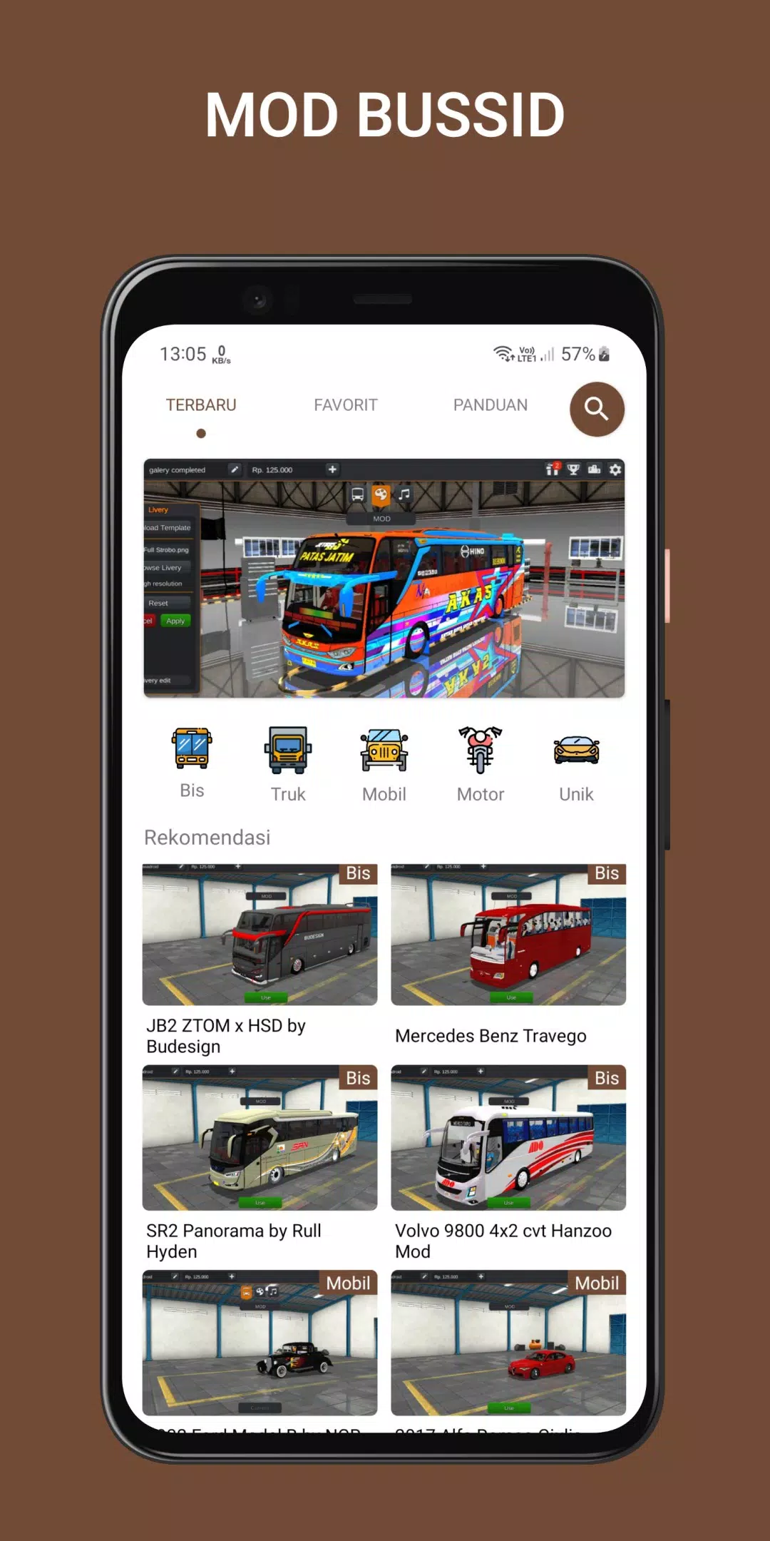MOD Bussid Terbaru 2024應用截圖第1張