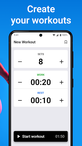 Interval Timer: Tabata Workout স্ক্রিনশট 2