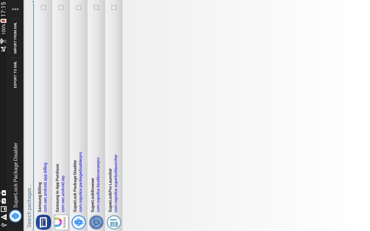 Package Disabler Pro (Samsung) Screenshot 4