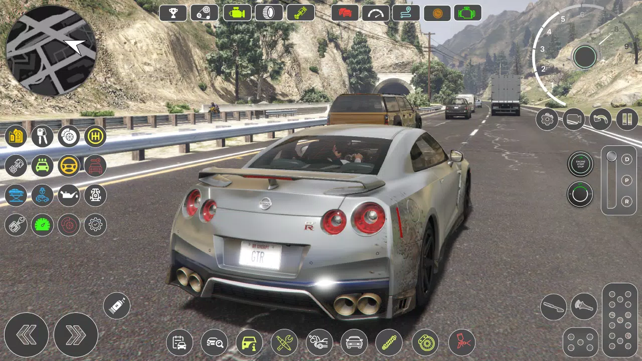 GT-R Car Race Скриншот 1