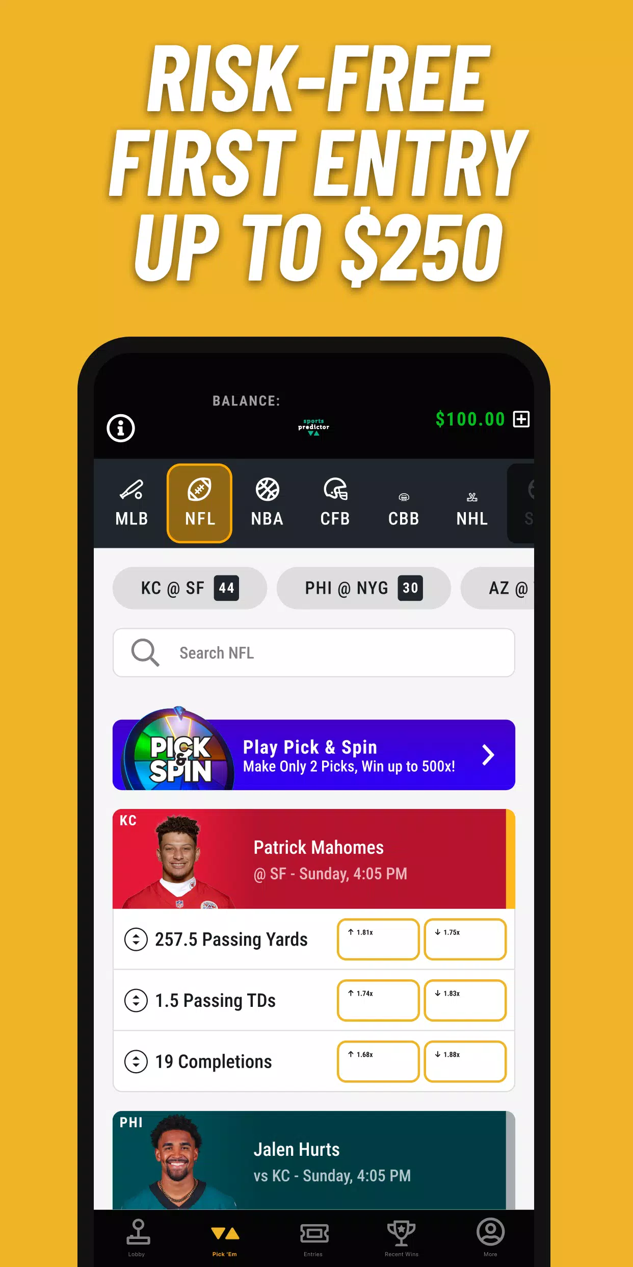 Sports Predictor: Fantasy Game应用截图第2张