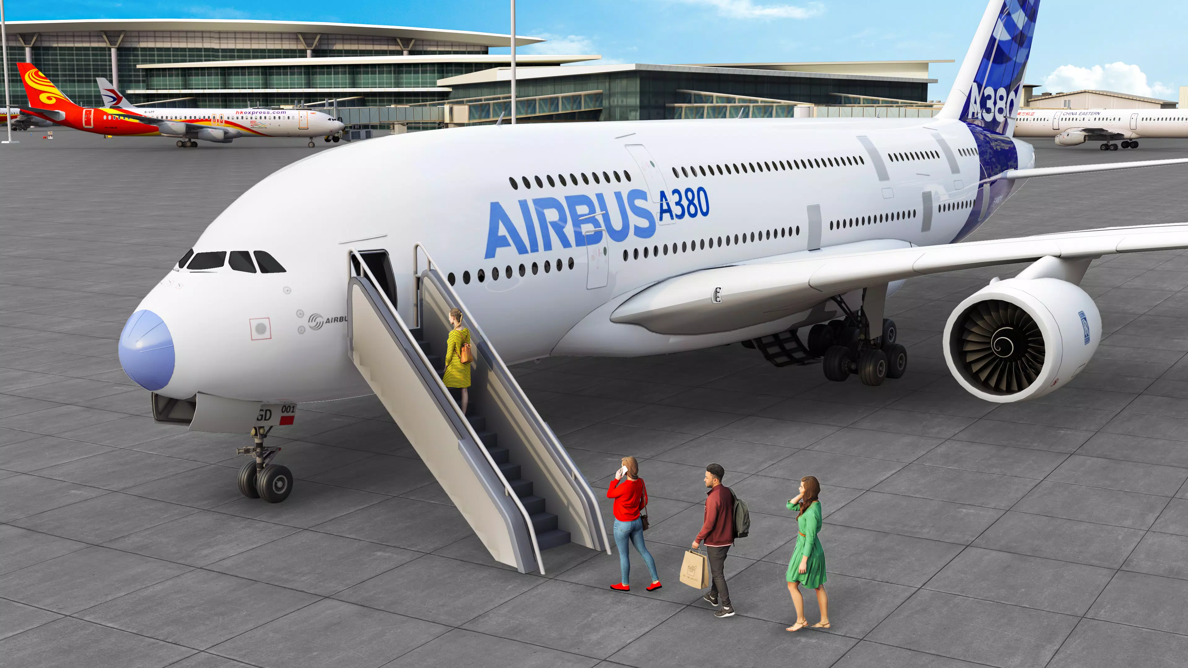 Airplane Flight Simulator 2023 스크린샷 1
