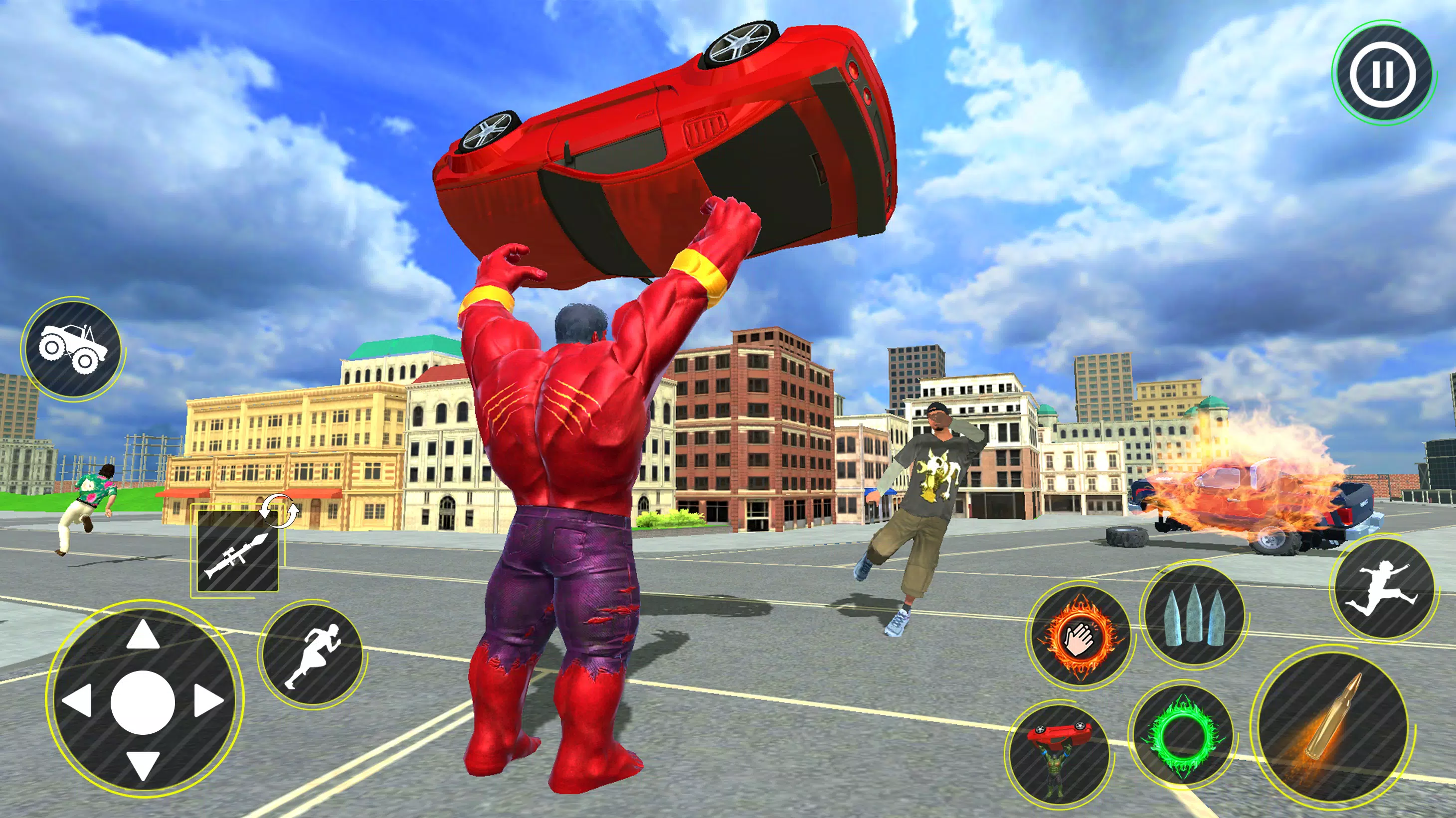 Incredible Monster Hero 3D War Screenshot 4