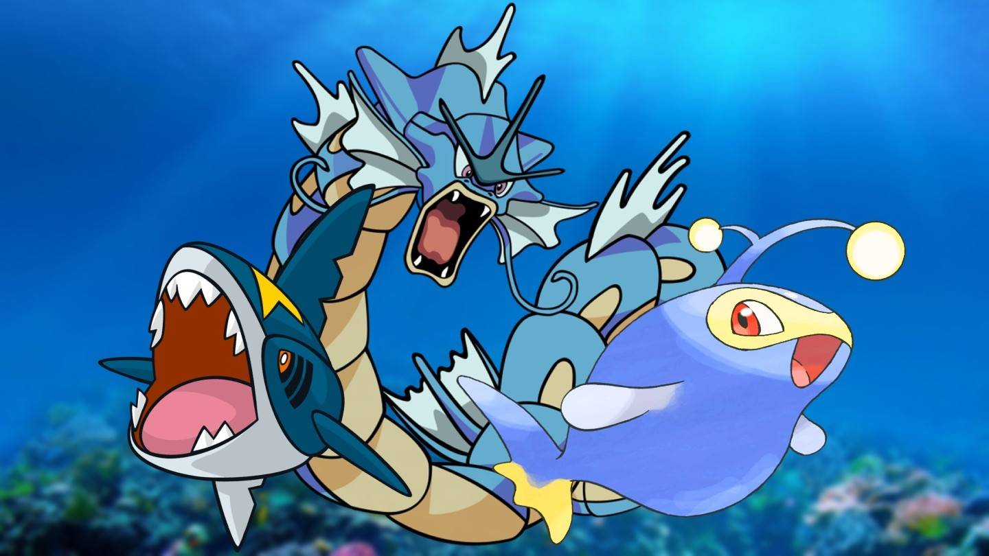 Ang mga isda ang pinakamalakas na nilalang sa mundo ng Pokémon