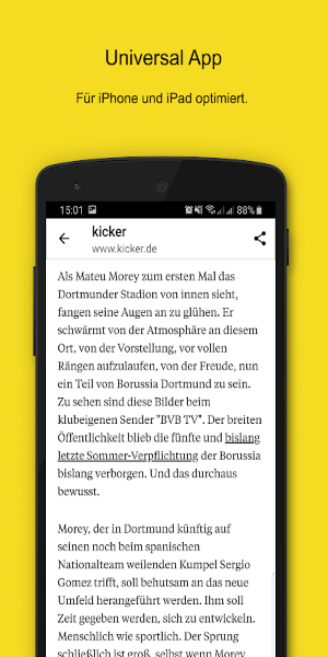 Buzz09–die schwarz-gelben News Screenshot 3
