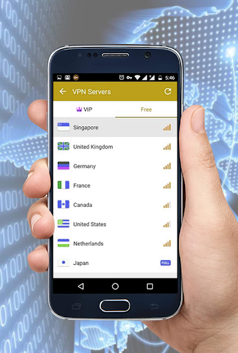 VPN Master -free VPN Proxy 2017 Captura de tela 3