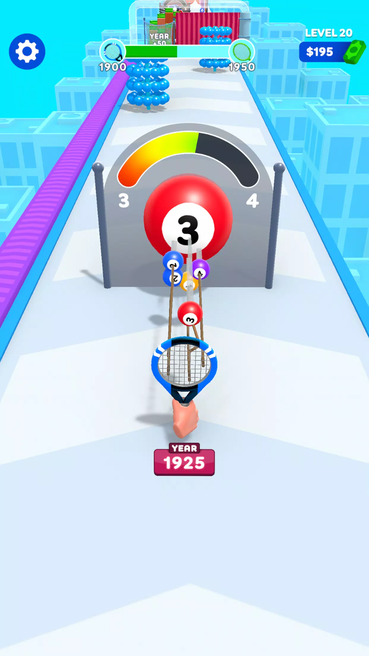 Racket Run 스크린샷 1
