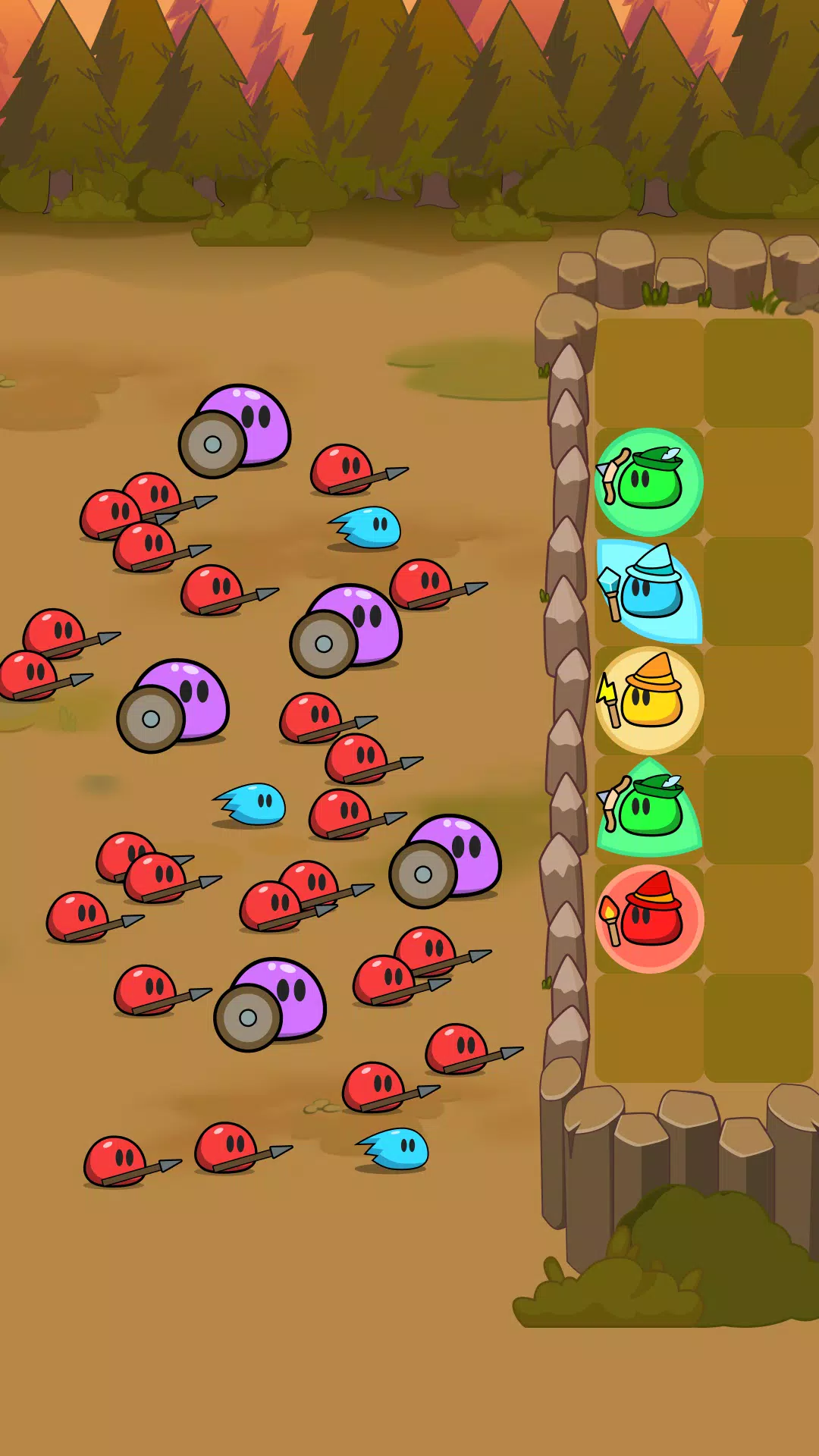Slime Rush TD Capture d'écran 1