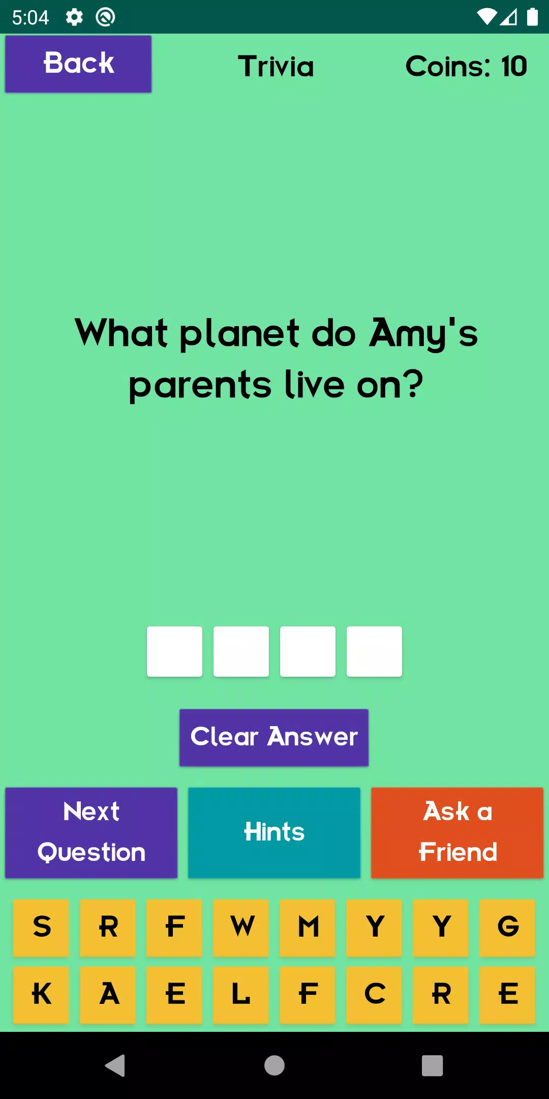 Quiz About Futurama Capture d'écran 2