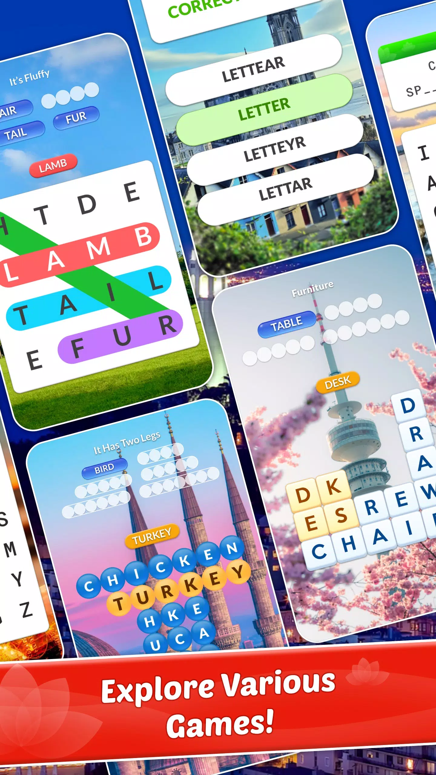 Word Town: Find Words & Crush! Captura de pantalla 4
