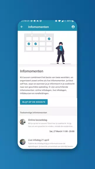 KU Leuven events Tangkapan skrin 3